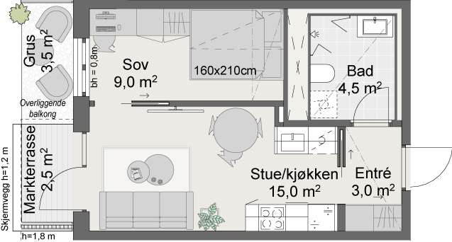 Plantegning 1